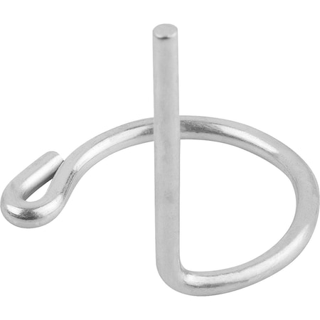 Kipp Retaining Clip DIN71805 For Spherical Seat D1=13 Steel K0714.13